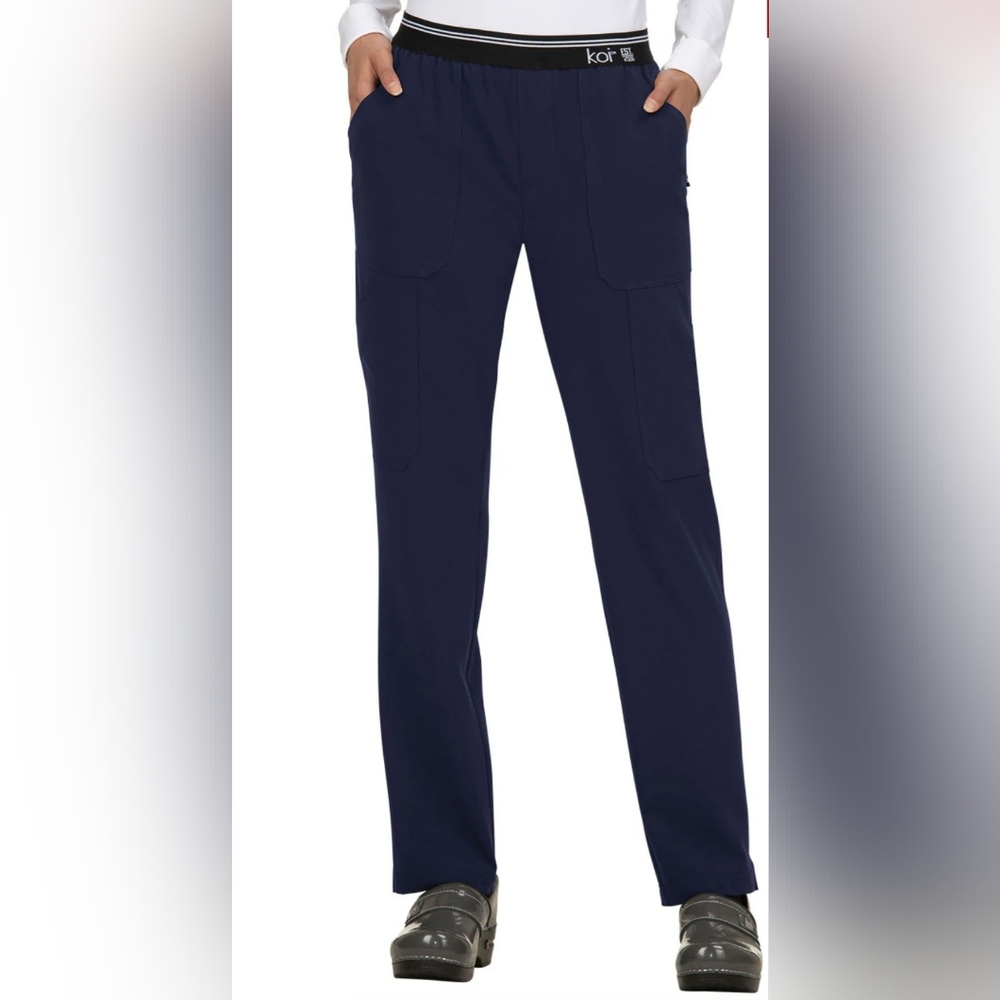 Koi Next Gen On the Run 7 Pocket Scrub Pants Navy XS Regular